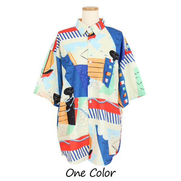 マリーンビッグシルエットシャツ