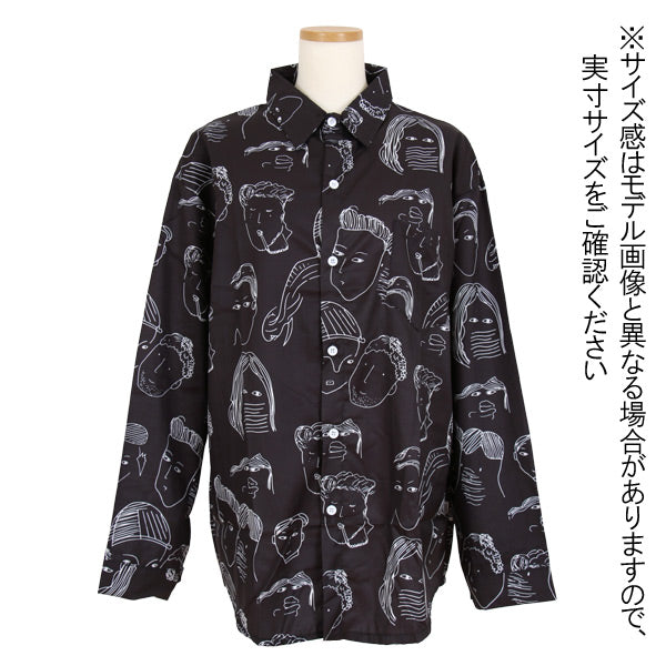 フェイスプリントBIGシルエットシャツ