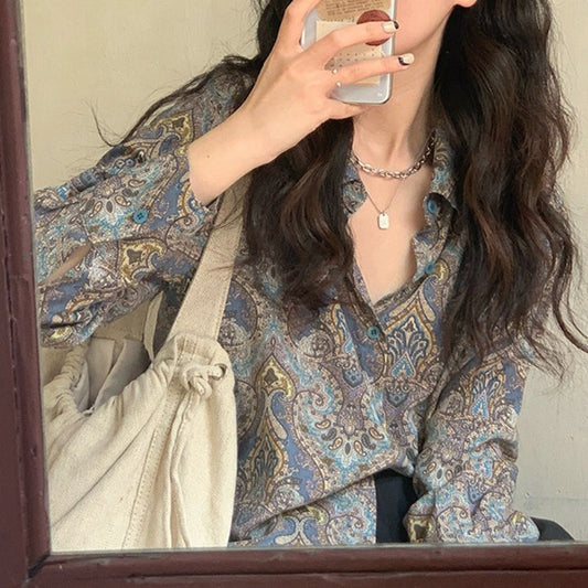 エキゾチックカジュアルシャツ