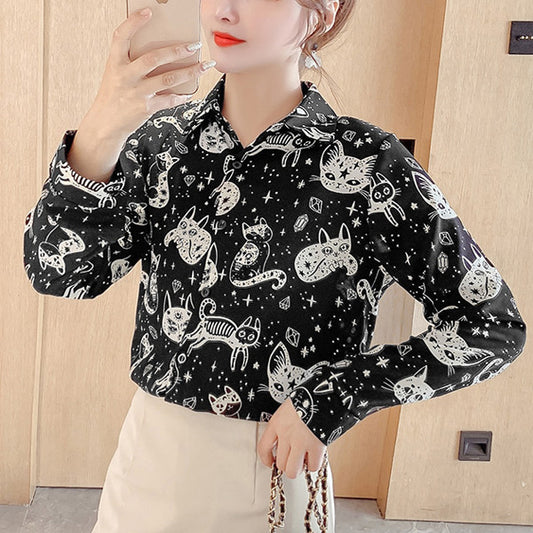 ミステリアスCATシャツ