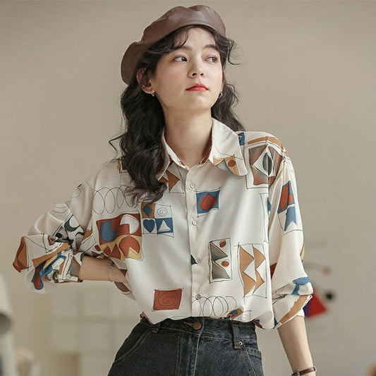 レトロチックシンボルシャツ