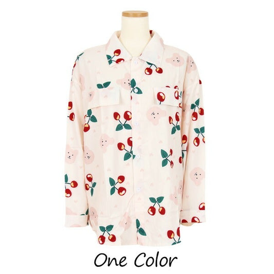ベア&チェリーシャツ