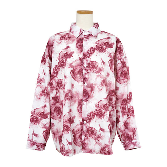 レトロロマンローズシャツ