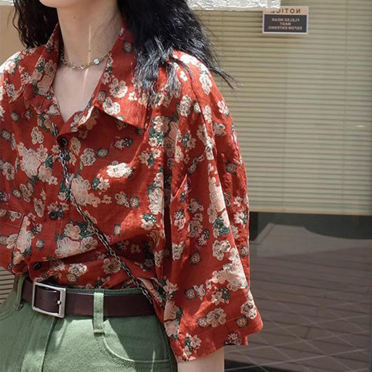 Little Devil Flower's Red Shirt