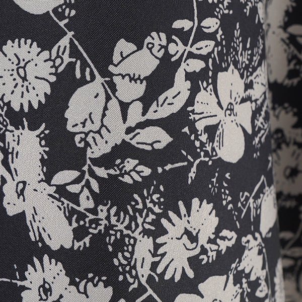Chic monochrome floral shirt