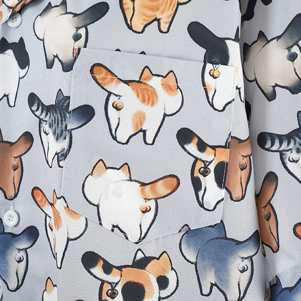 Cat butt shirt