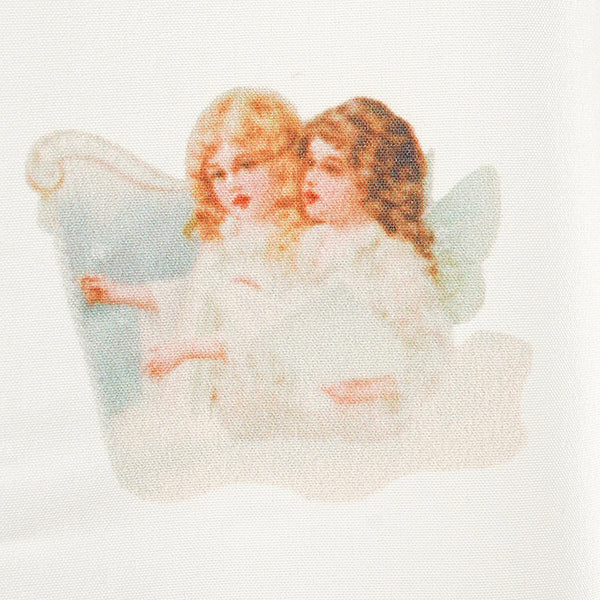 Twin angels' white shirt