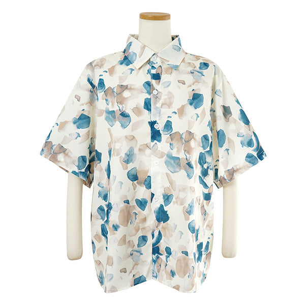 Fluttering petals Chic shirt