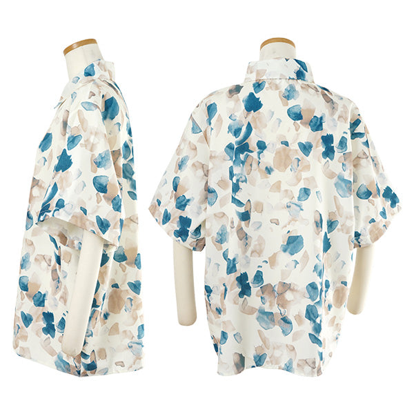 Fluttering petals Chic shirt