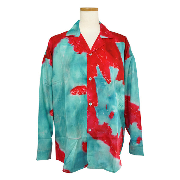 Turquoise and Red Art