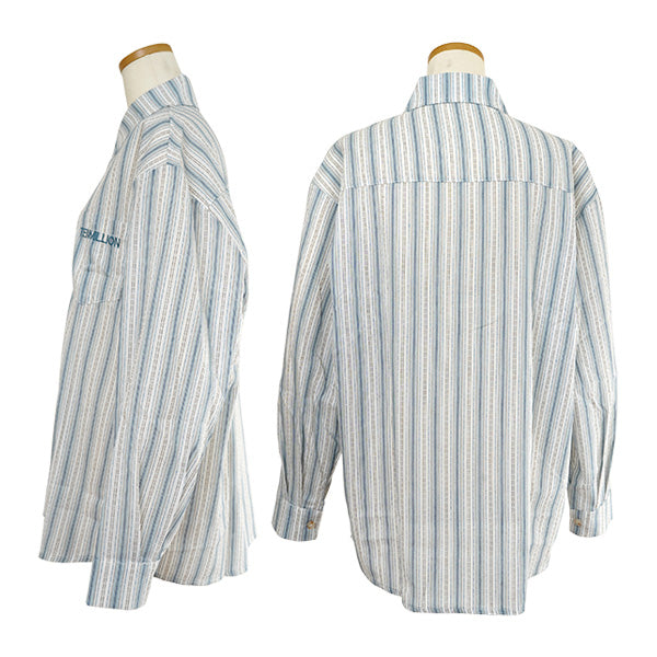 Motif embroidery and stripes