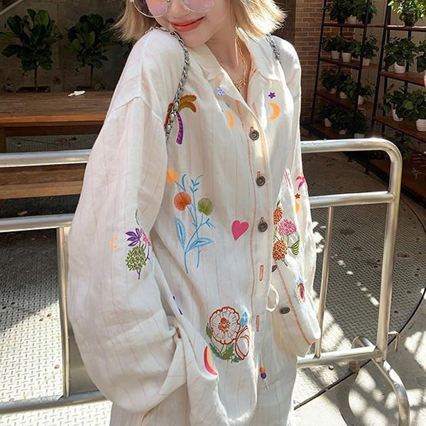 Dream Embroidery Pajamas