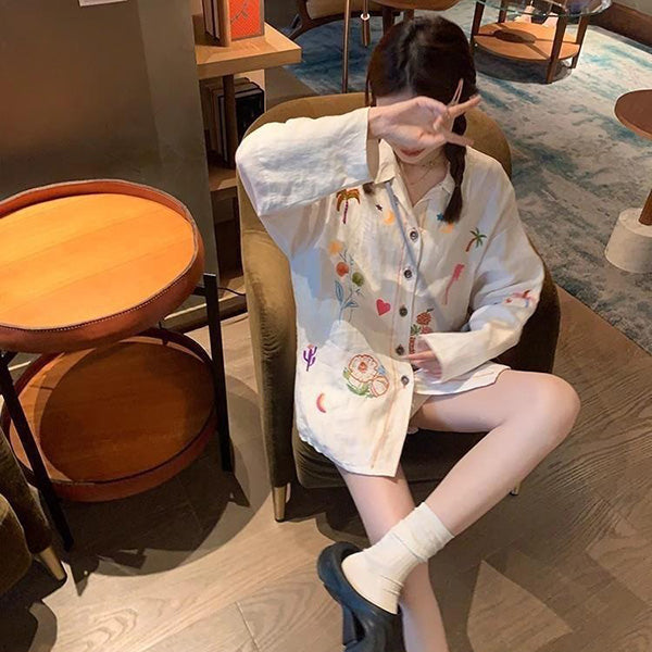 Dream Embroidery Pajamas