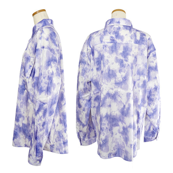 Purple tie-dye pattern