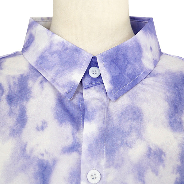 Purple tie-dye pattern