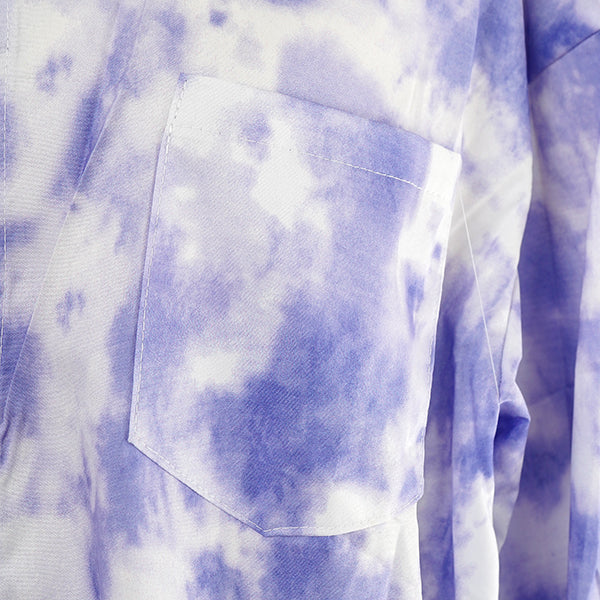 Purple tie-dye pattern