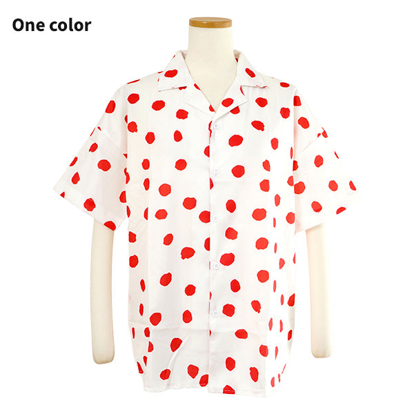 Retro Dot Red and White