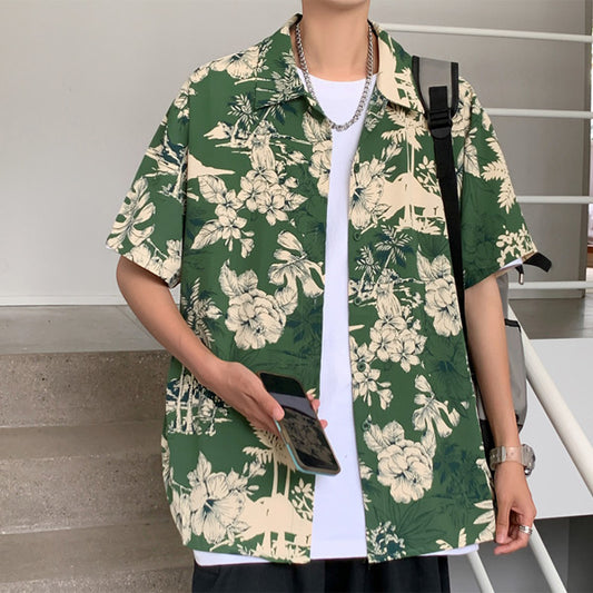 トロピカルボタニカルシャツ