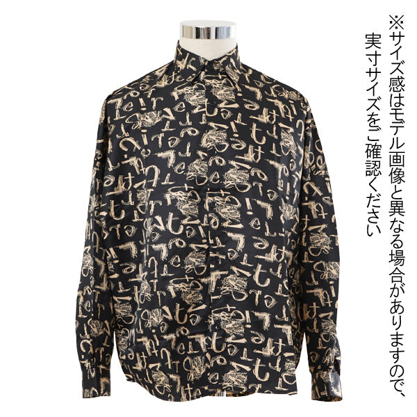 Lettersオーバーサイズシャツ