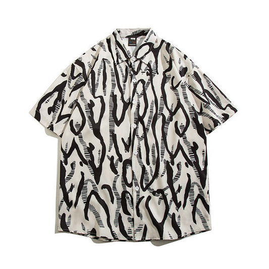 DNAパターンシャツ