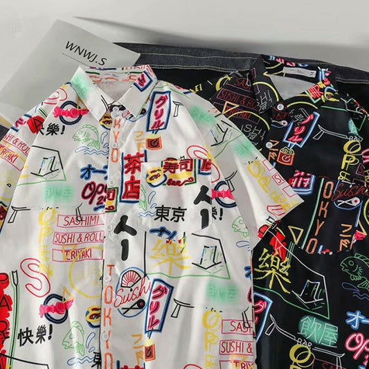 ネオンサインLEDシャツ