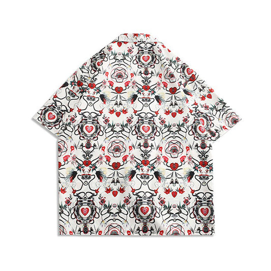 ポイゾナスフラワーオープンシャツ