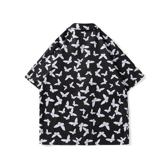バタフライオープンシャツ