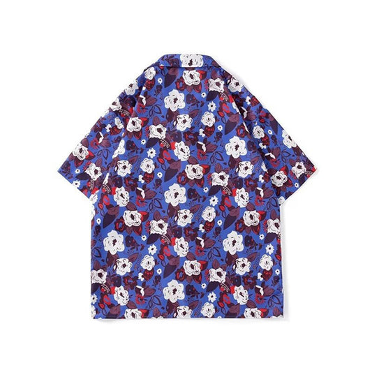 ラウンドローズオープンシャツ