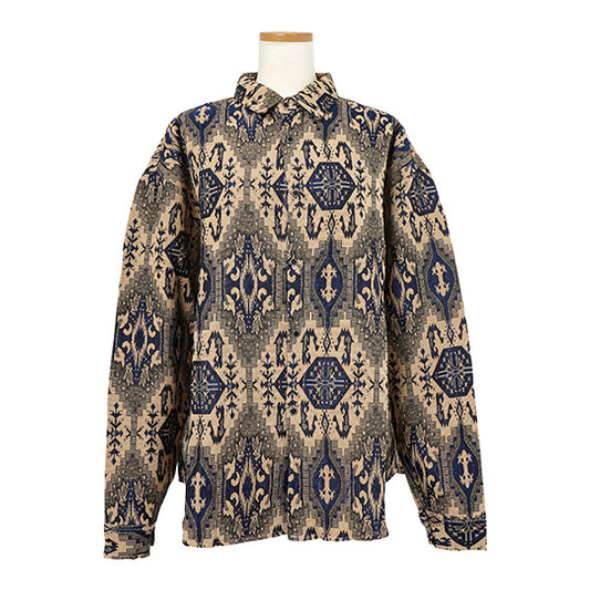 ヴィンテージオリエンタルジャカードシャツ