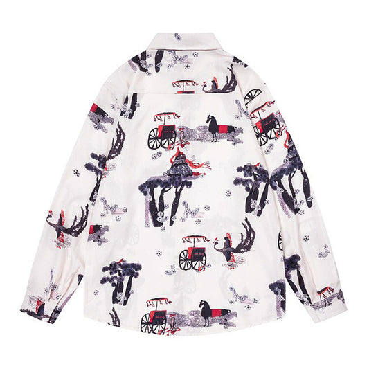 Traditional Chinese pattern shirt