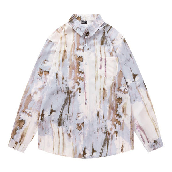Vertical line gradient shirt