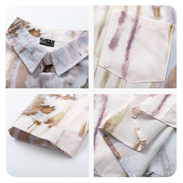 Vertical line gradient shirt