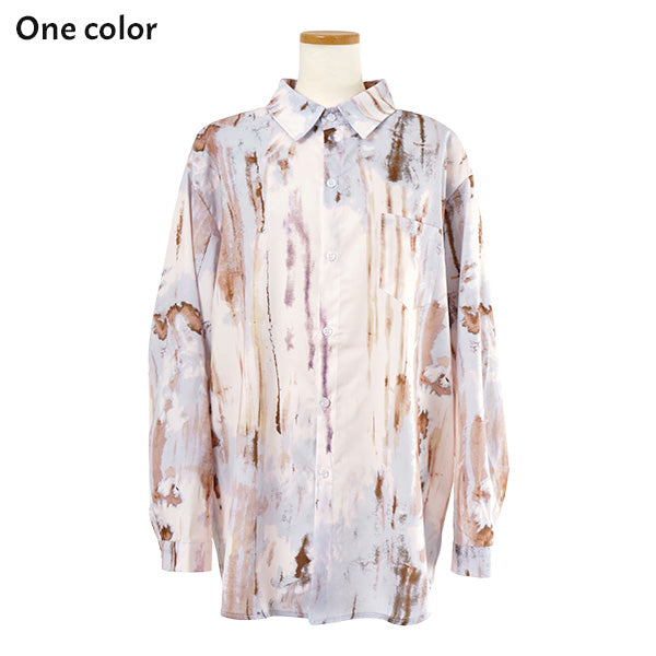 Vertical line gradient shirt