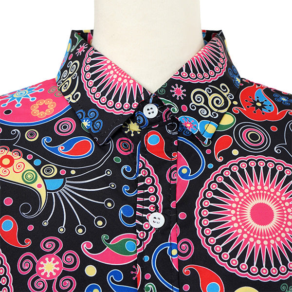 Cosmic Paisley Shirt