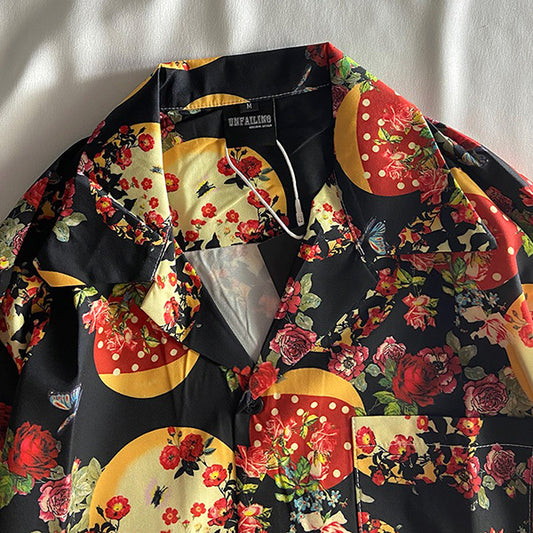 Moon and Flower Night Shirt