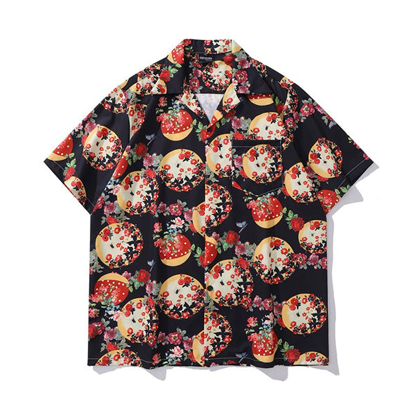 Moon and Flower Night Shirt