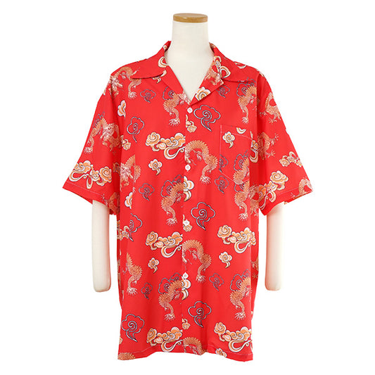 Dragon and Cloud Open Shirt