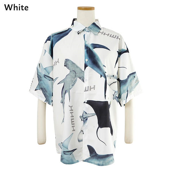 Shark & Manta short sleeve shirt
