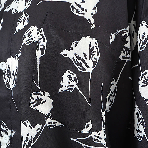 Monochrome Tulip Shirt