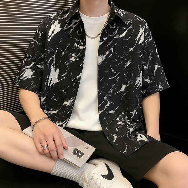 Black and White Marble