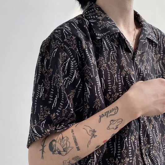 Relaxing leaf pattern