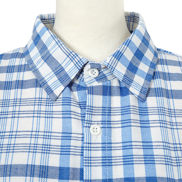 Blue Check Roll Up