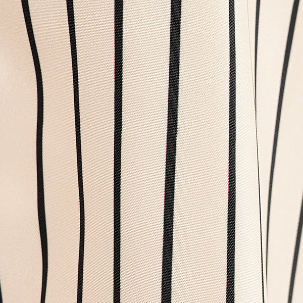 Beige x Black Stripes