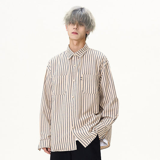 Beige x Black Stripes