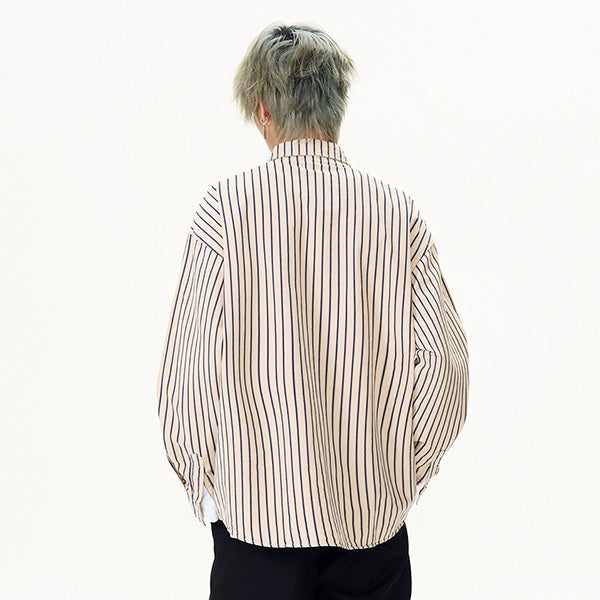 Beige x Black Stripes