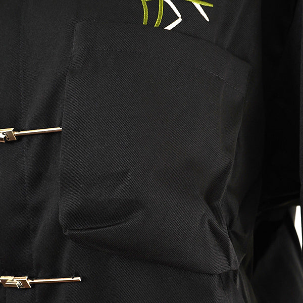 Asian bamboo embroidery