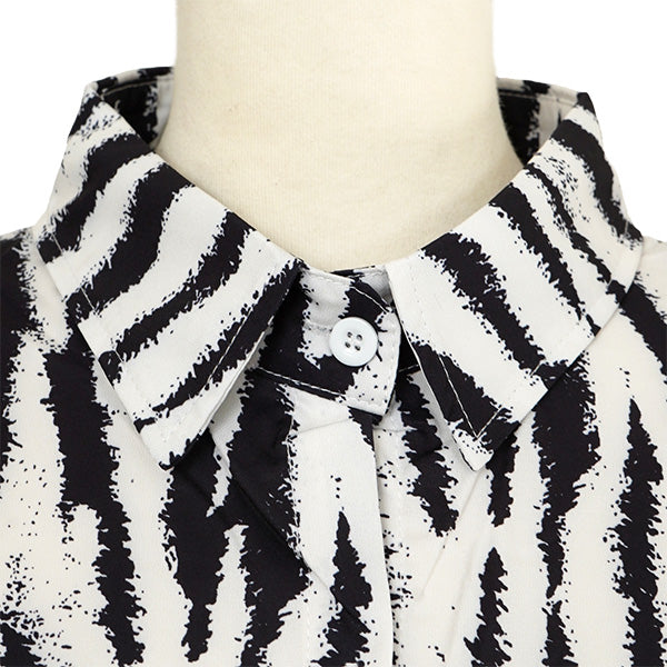 Faded zebra print