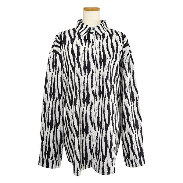 Faded zebra print