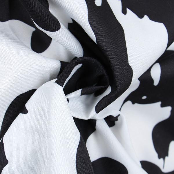 COW柄ビッグシルエット長袖シャツ
