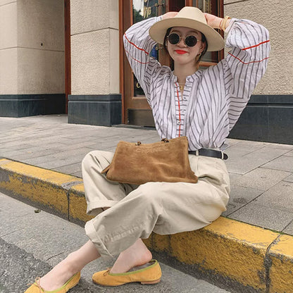 Orange lines, stripes